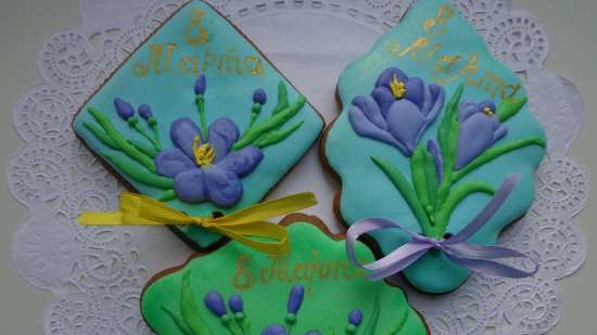 Decoramos galletas de jengibre, galletas