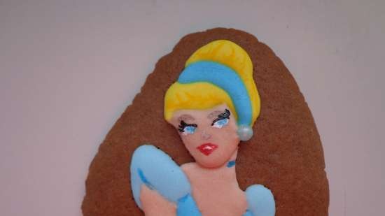 We decorate gingerbread cookies, cookies