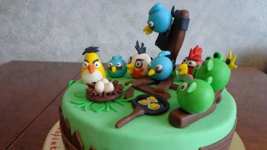 เค้ก Angry Birds