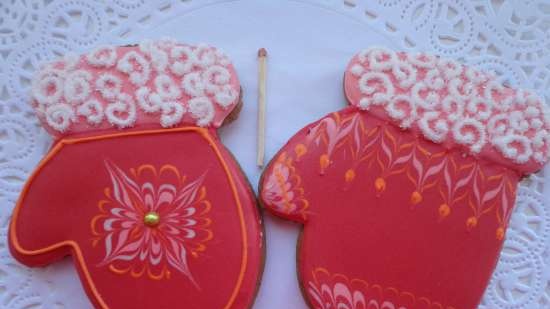 Decoramos galletas de jengibre, galletas