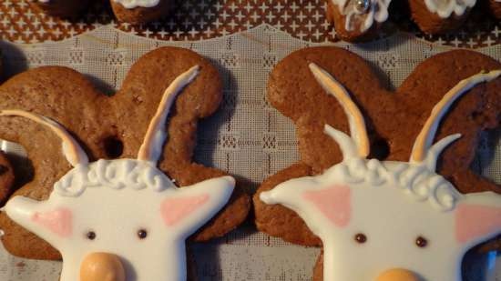 Decoramos galletas de jengibre, galletas