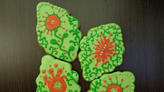 Decoramos galletas de jengibre, galletas