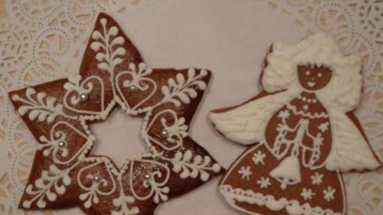 Decoramos galletas de jengibre, galletas