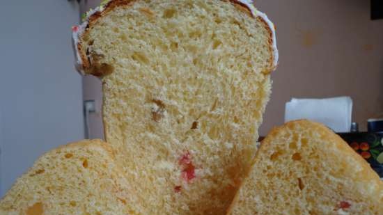 Kulich with Myasoedovskaya in the oven (master class)