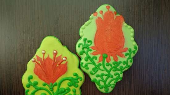 Decoramos galletas de jengibre, galletas