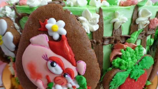 We decorate gingerbread cookies, cookies