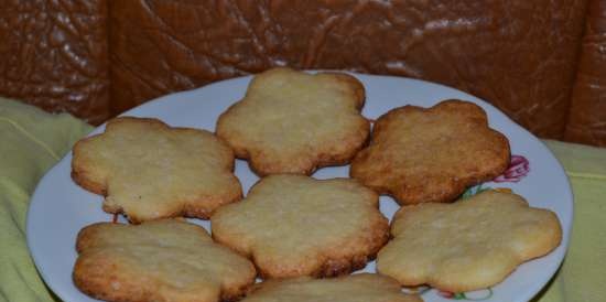 Homemade shortbread without eggs