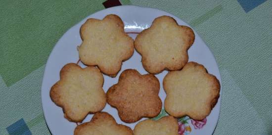 Homemade shortbread without eggs