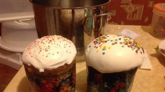 Kulich con Myasoedovskaya al forno (master class)