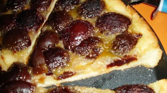 Crostata di prugne con crema (pizzaiolo Princess 115000)