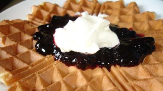 Diet waffles (based on Ilya Lazerson's recipe)