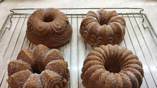 Banán torta (klasszikus banán bundt torta)