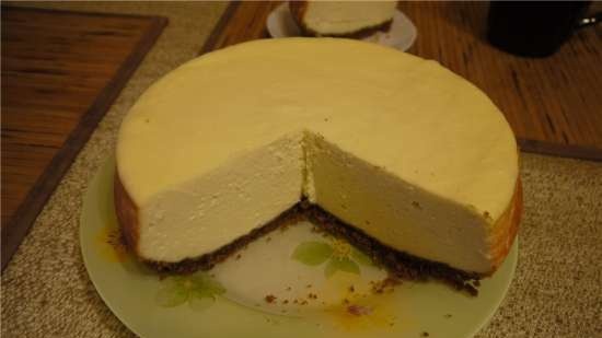 Cheesecake in Brand 6050 snelkookpan