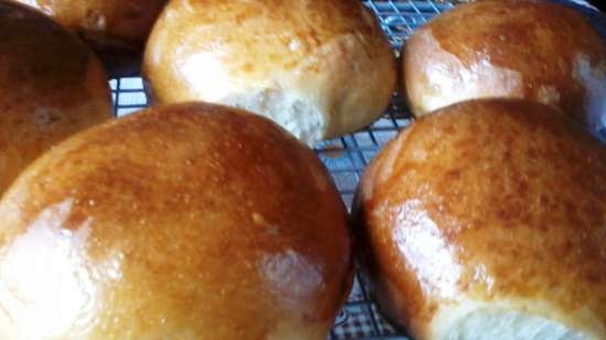 Bánh rán sufganiet từ lò nướng