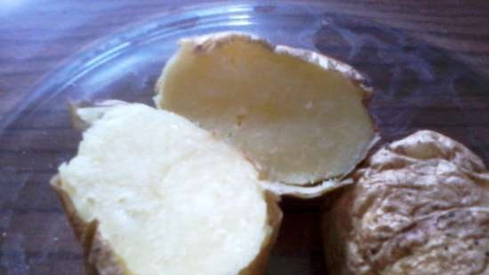 Patate semplici al microonde