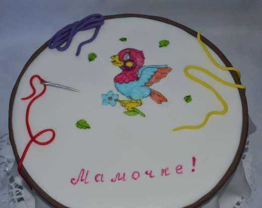 Pananahi. Needlework (cake)