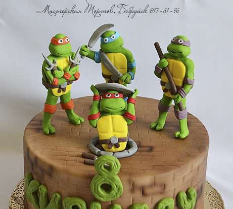 Teenage Mutant Ninja Turtles Cakes