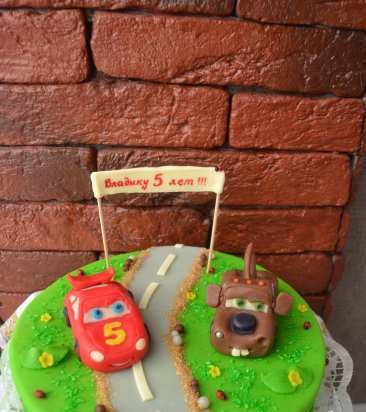 Torte basate sul cartone animato Cars