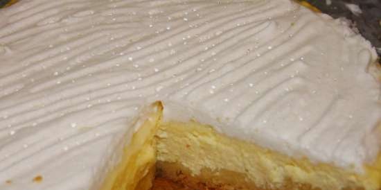 Torta di ricotta con meringa Angel's Tears (Multicooker Brand 37501)