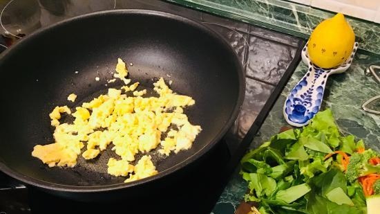 Fried rice with vegetables