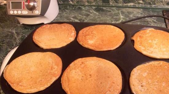 Bokhvete-pannekaker fra Sachsen (Buchweizenpfannkuchen)