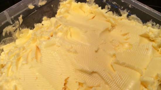 Homemade butter