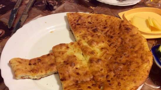 Khachapuri gyorsan, más módon, egy kontaktgrill VVK-ban