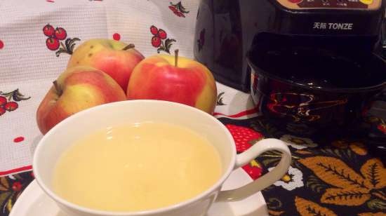 Appeldrank met gojibessen (Tonze BJH-810B kruidenbrouwer)