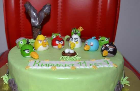 เค้ก Angry Birds