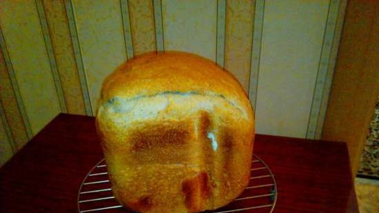 Pan de trigo con masa madre de centeno