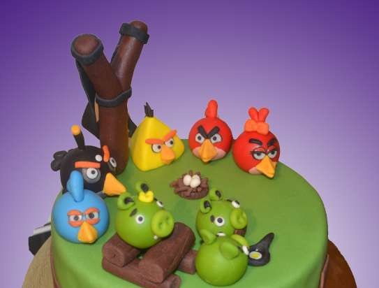 Angry Birds Cakes