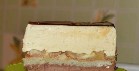 Torta Internet con mele caramellate