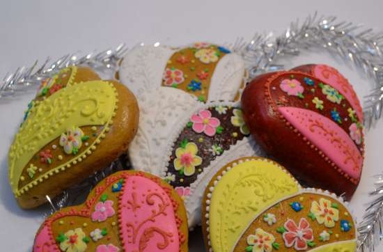 Decoramos galletas de jengibre, galletas