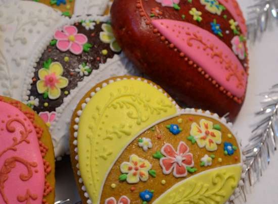 Decoramos galletas de jengibre, galletas