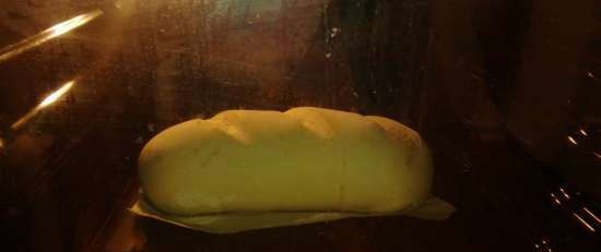 Kefir loaf for beginners (in the oven)