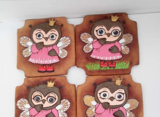 Decoramos galletas de jengibre, galletas