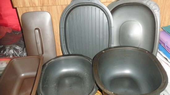 Plastic dishes Tupperware - reviews