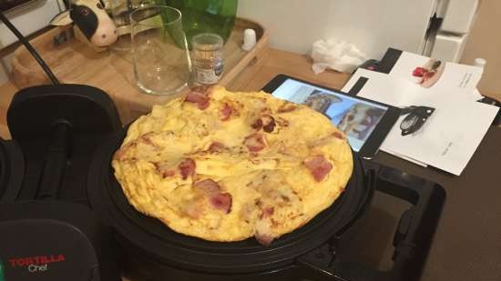 Dispositiu de cocció Tortilla Chef 118000 Princess