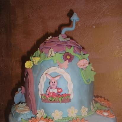 Torte basate sul cartone animato Winnie the Pooh e tutto, tutto, tutto