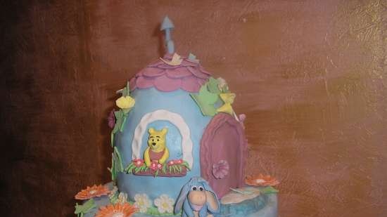 Torte basate sul cartone animato Winnie the Pooh e tutto, tutto, tutto