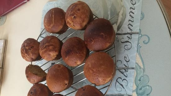 Muffin all'arancia, magro