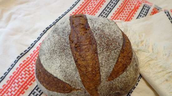 Pane al malto con birra scura