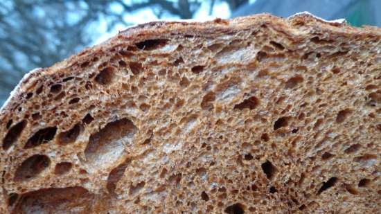 Pane al malto con birra scura