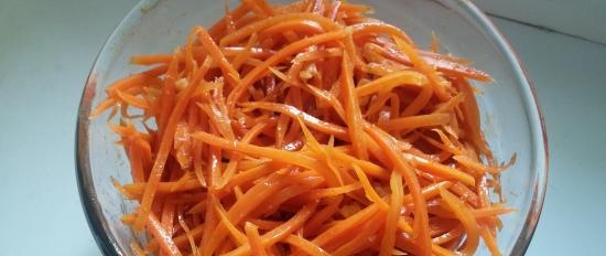 Blanched carrot carrots