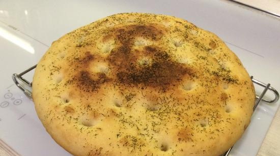 Potato focaccia (pizza maker Princess 115000)