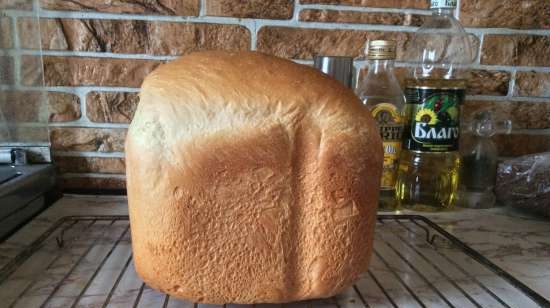 Pane italiano in una macchina per il pane