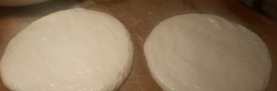 Dough for tortillas, pizza, khachapuri in 5 minutes a day