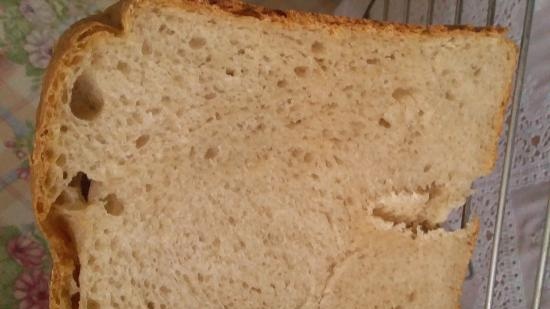 Pane al latte a lievitazione naturale