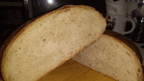 Sourdough milk tinapay