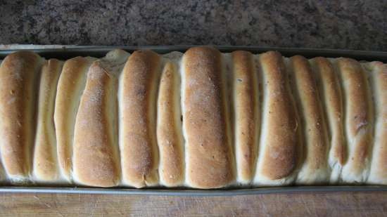 Pane tostato fatto in casa Cloud